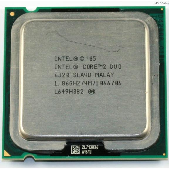 سی پی یو 4 مگ کش E6320 کوردو