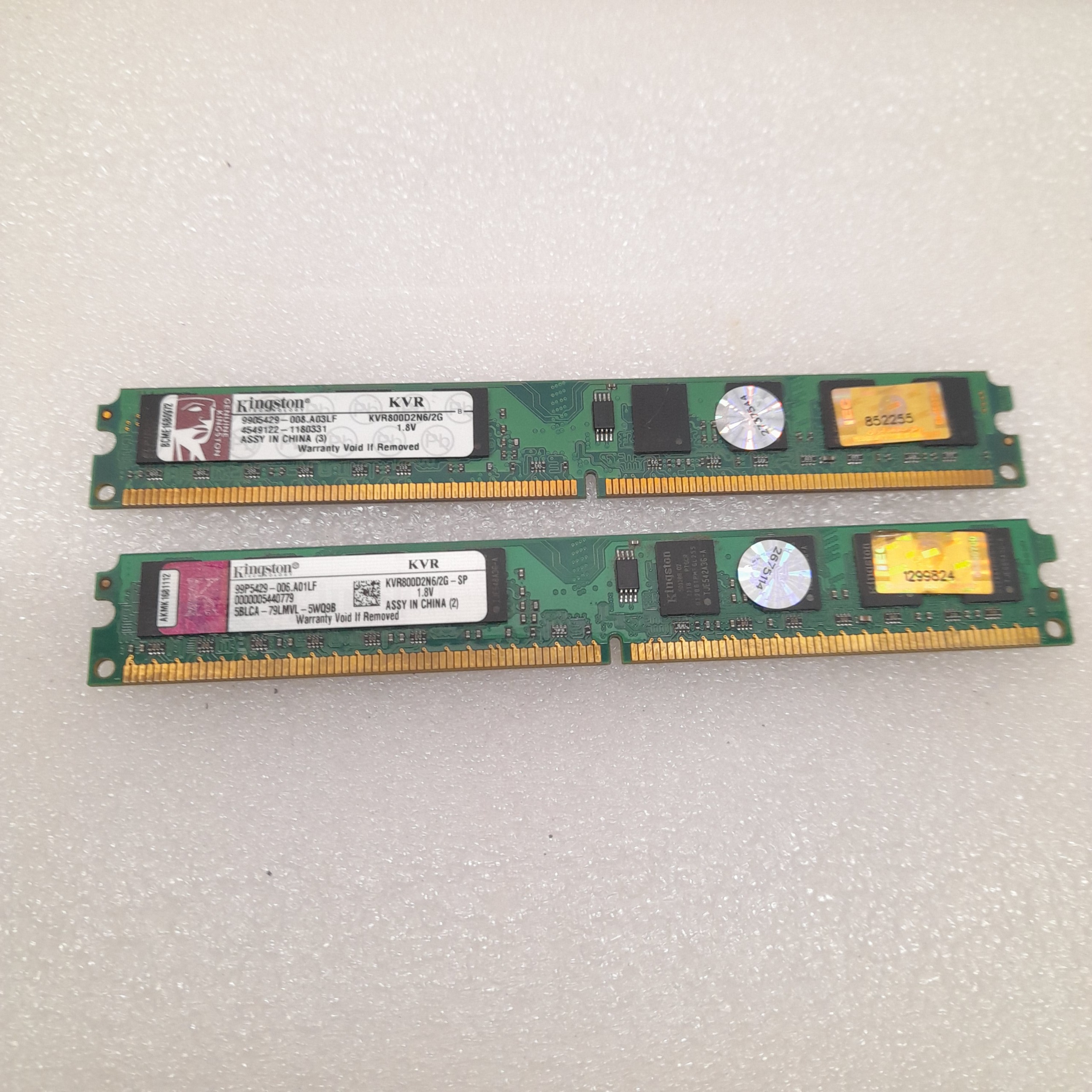 2 تا رم 2 گیگ DDR2 باس 800