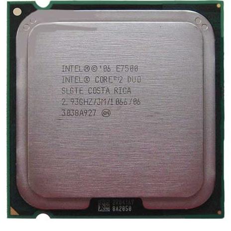 سی پی یو 3 مگ کش E7500 کوردو