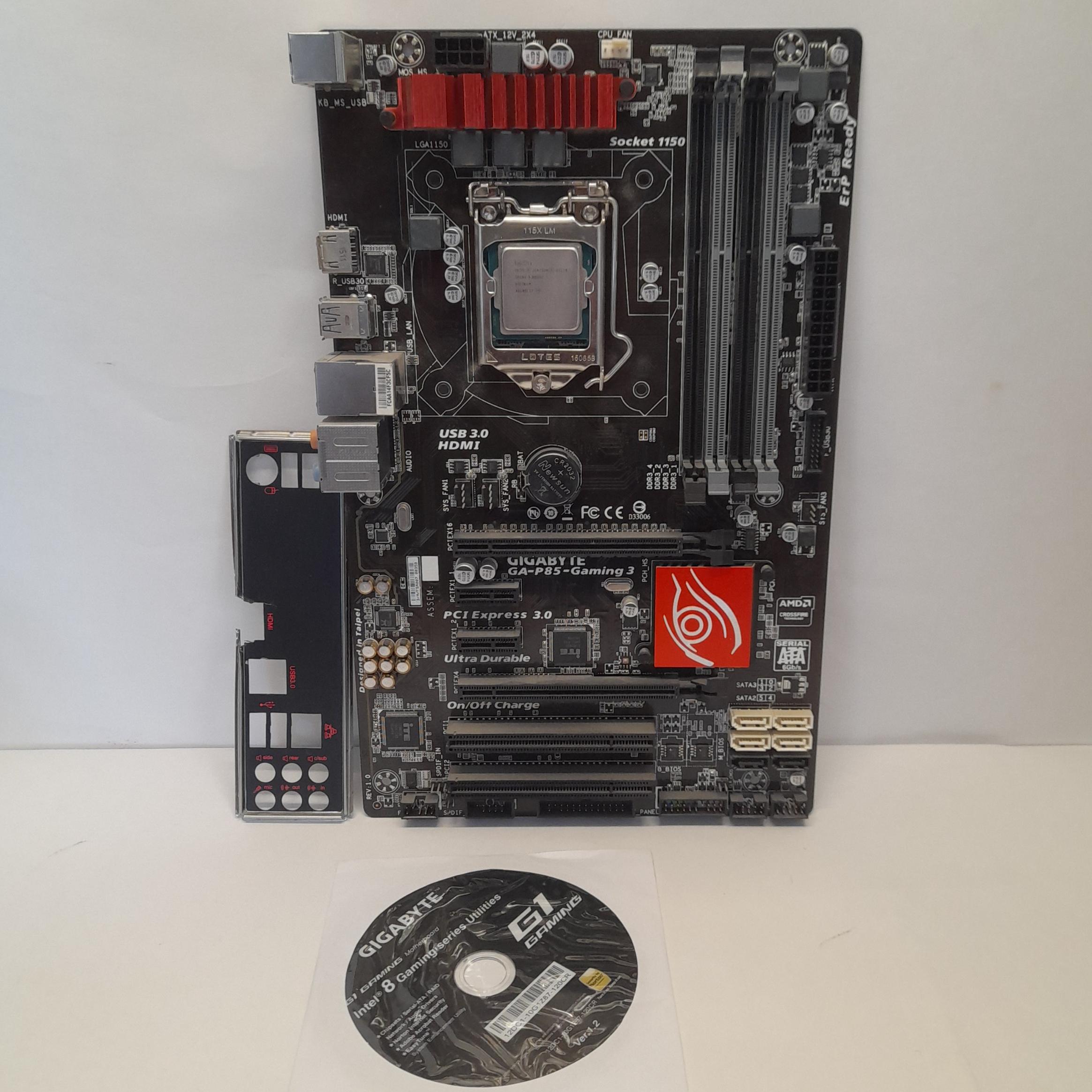 مادربرد گیگابایت P85-GAMING 3 بهمراه G3220