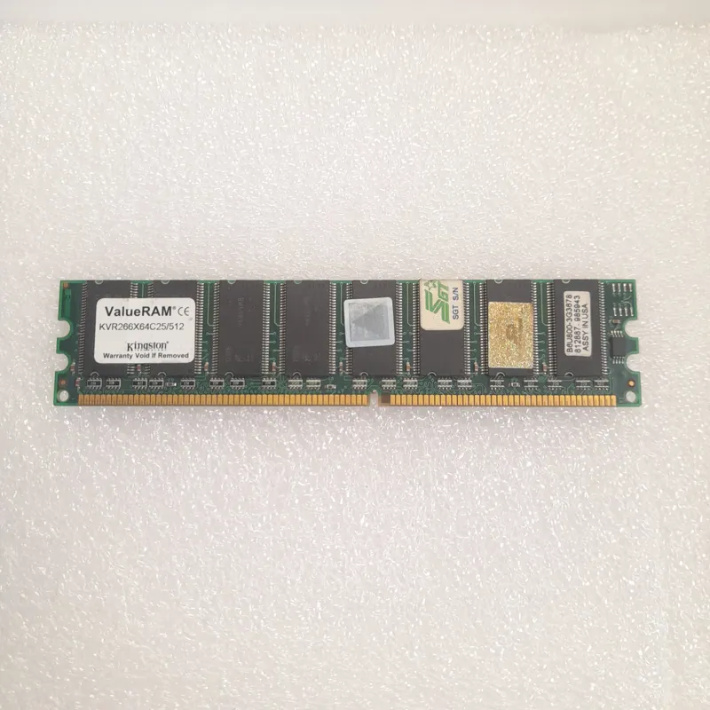 رم 512 DDR یک بر چیپ کینگستون