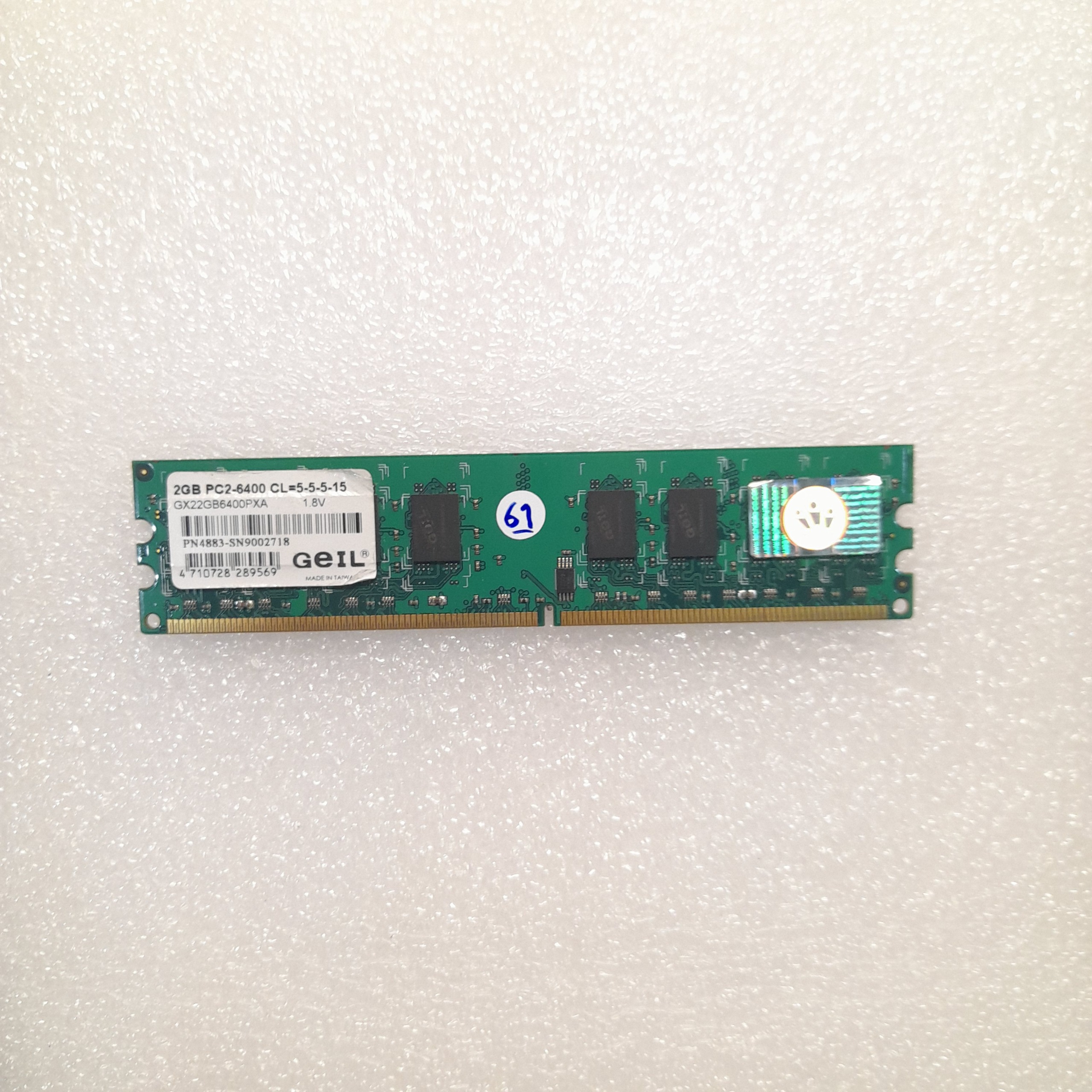 رم 2 گیگ DDR2 GEIL باس 800