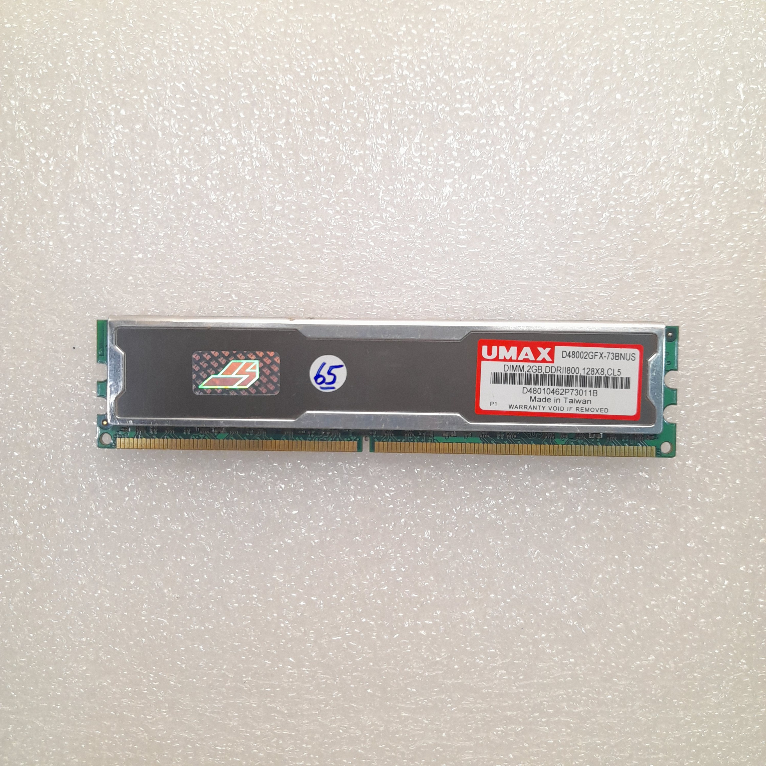 رم 2 گیگ DDR2 UMAX باس 800