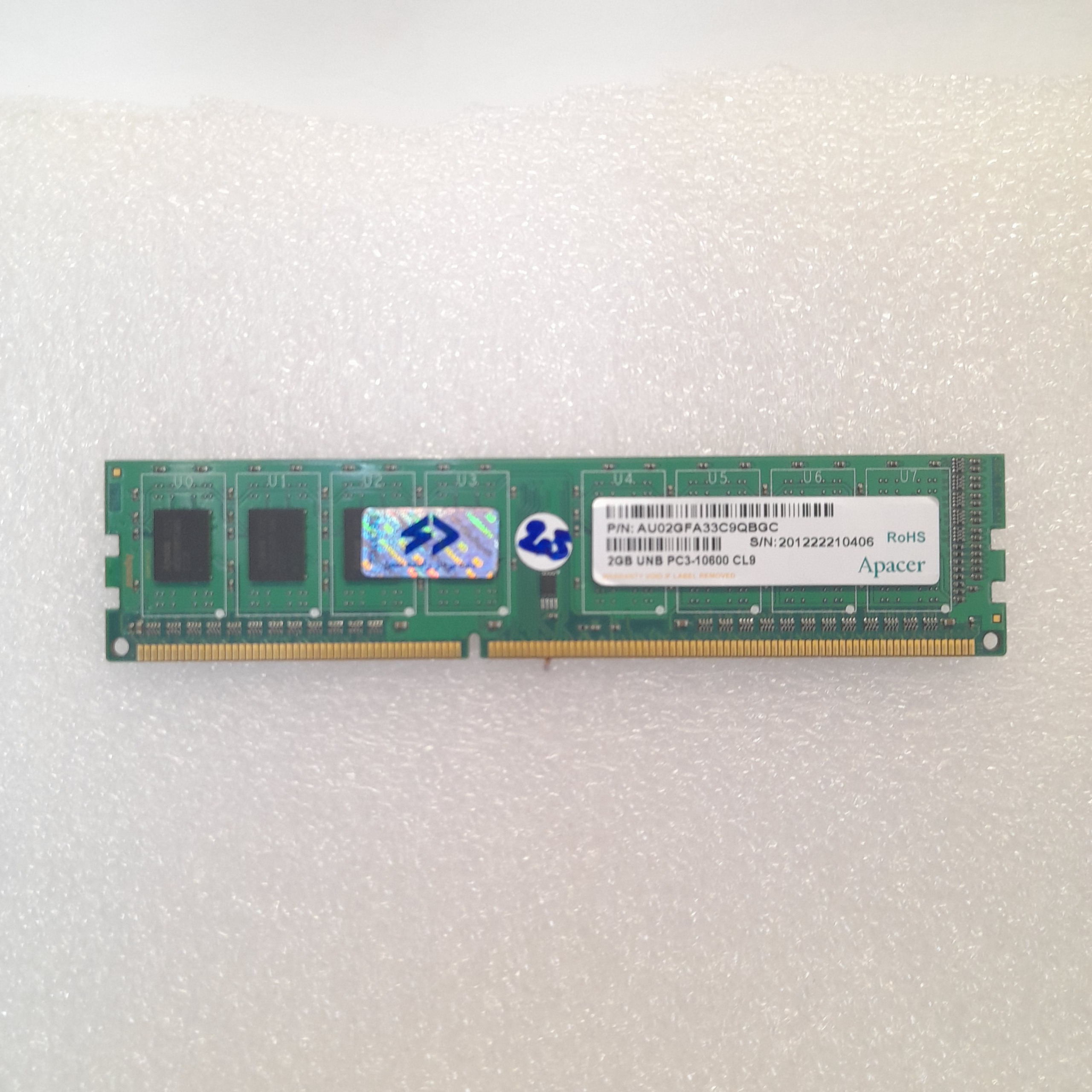 رم 2 گیگ DDR3 باس1333 APACER اصلی