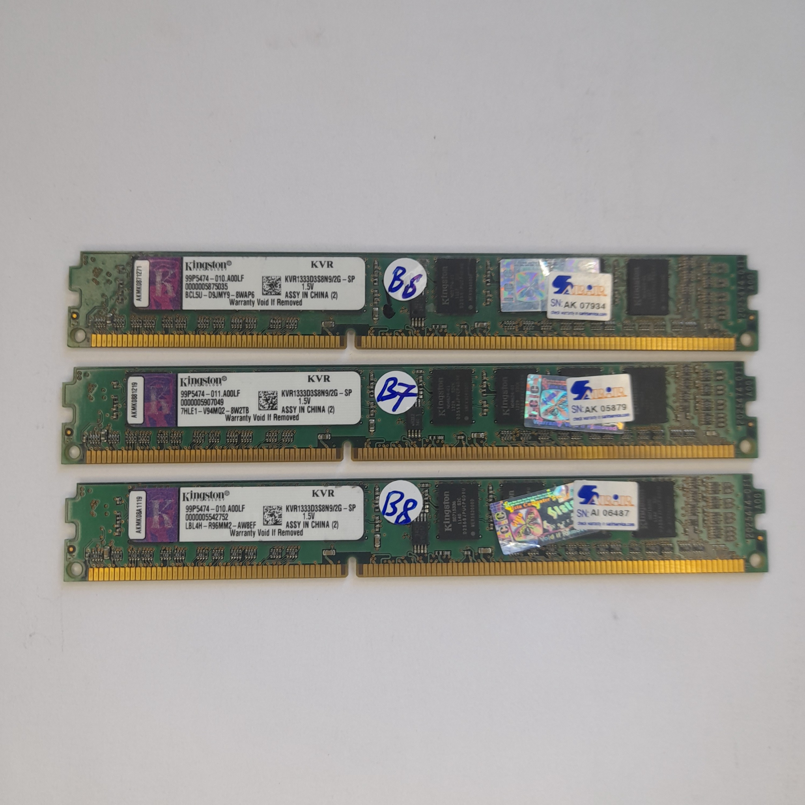 رم 2 گیگ باس 1333 DDR3 کینگستون