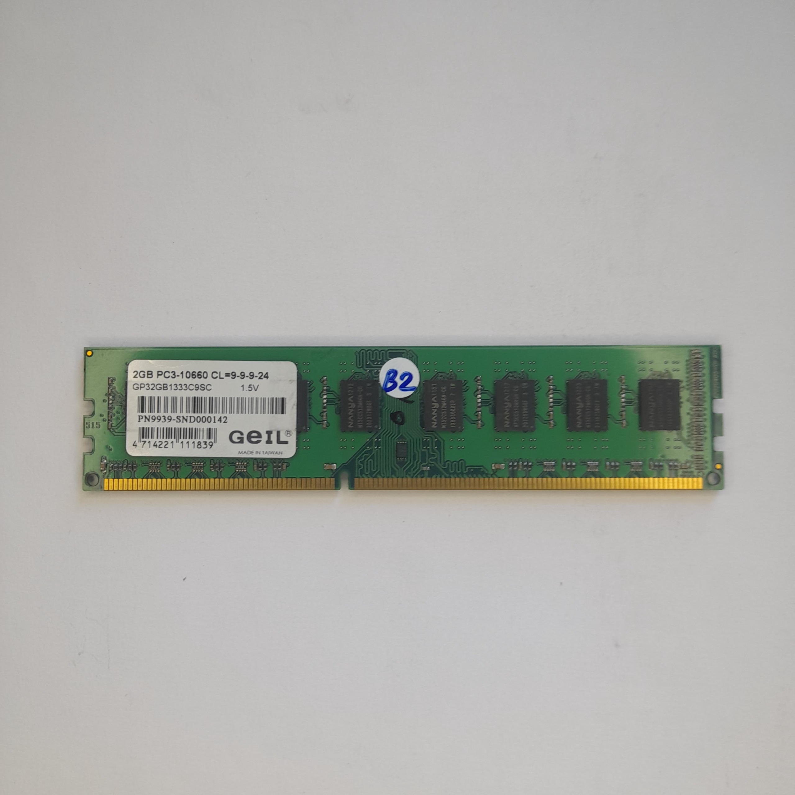 رم 2 گیگ Geil DDR3 باس 1333