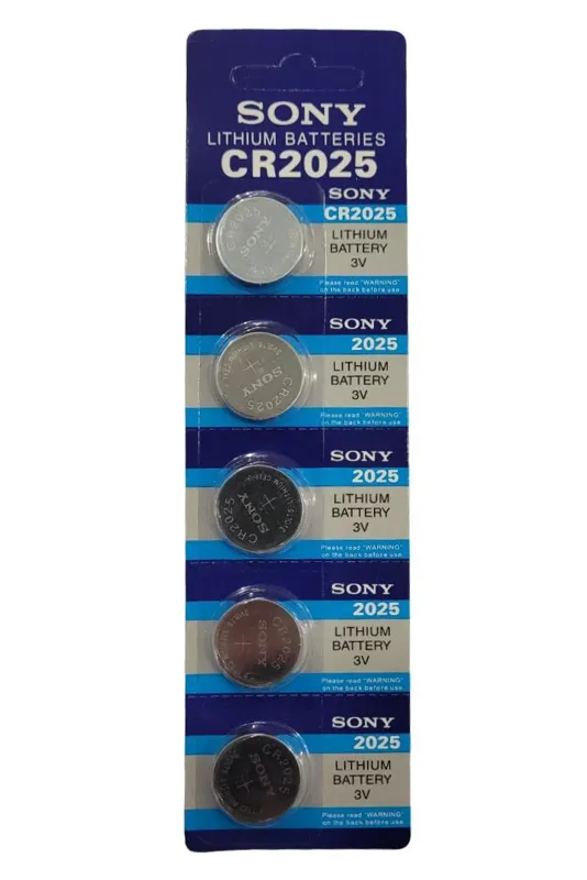 باتری سکه ای 2025 Sony پک 5 عددی