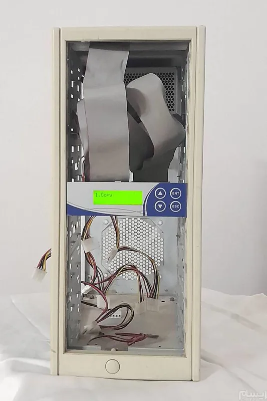 کیس، پاور و برد داپلیکیتور 1 به 7 ide