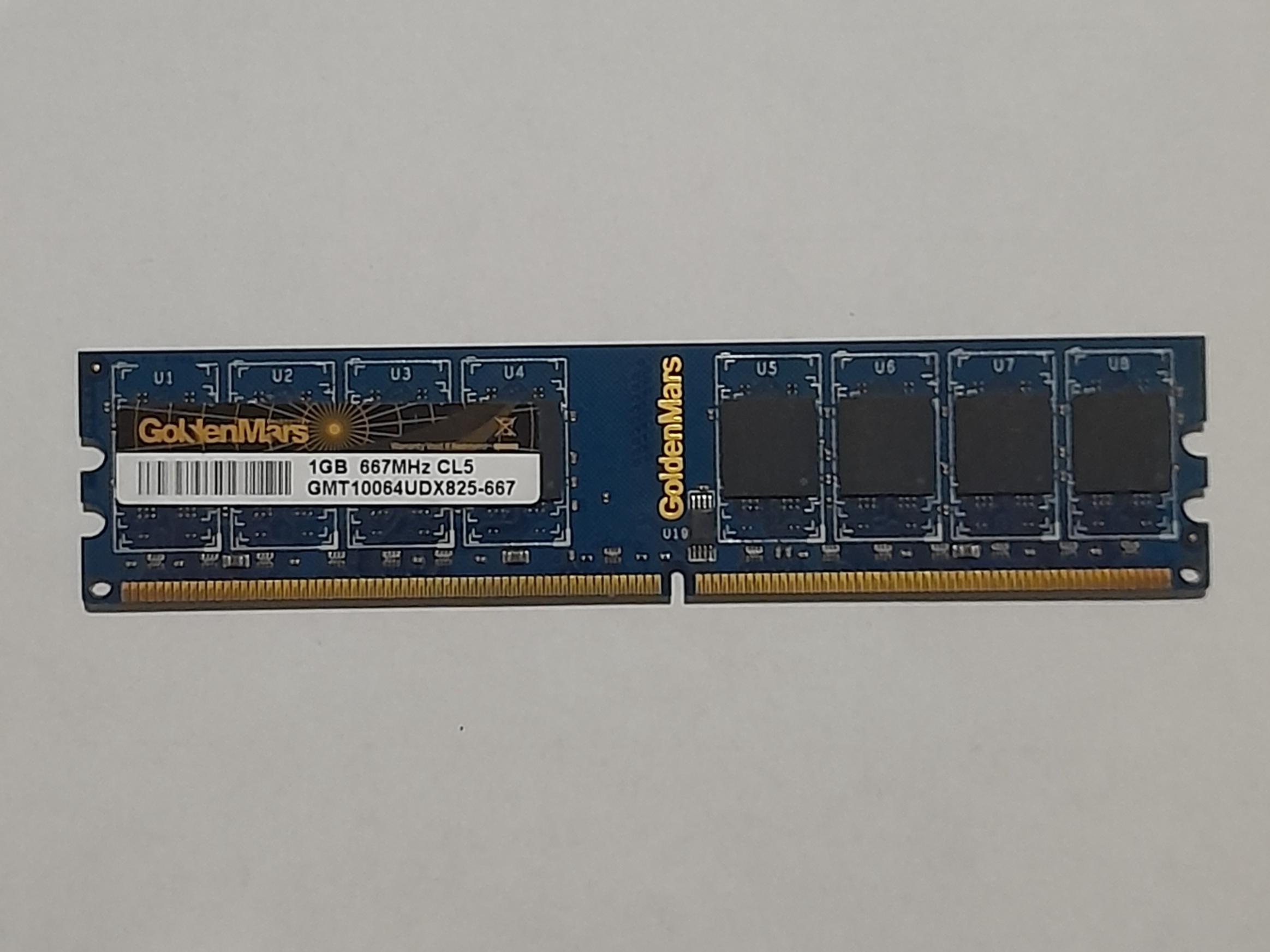 رم 1 گیگ DDR2 GOLDENMARS باس 667