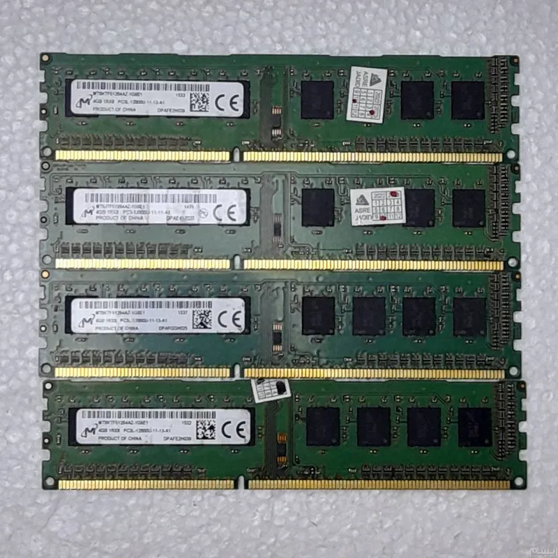 رم 4 گیگ DDR3 یک طرف چیپ MICRON