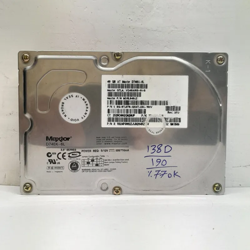 هارد 40 گیگ آیدی ای 77 درصد کوانتوم