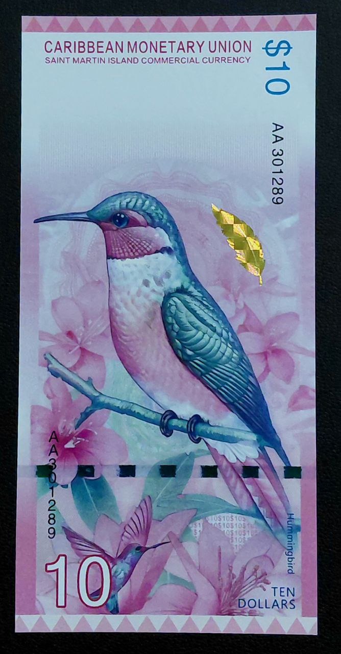 تک 10 دلاری فانتزی یادبودی جزایر کارائیب