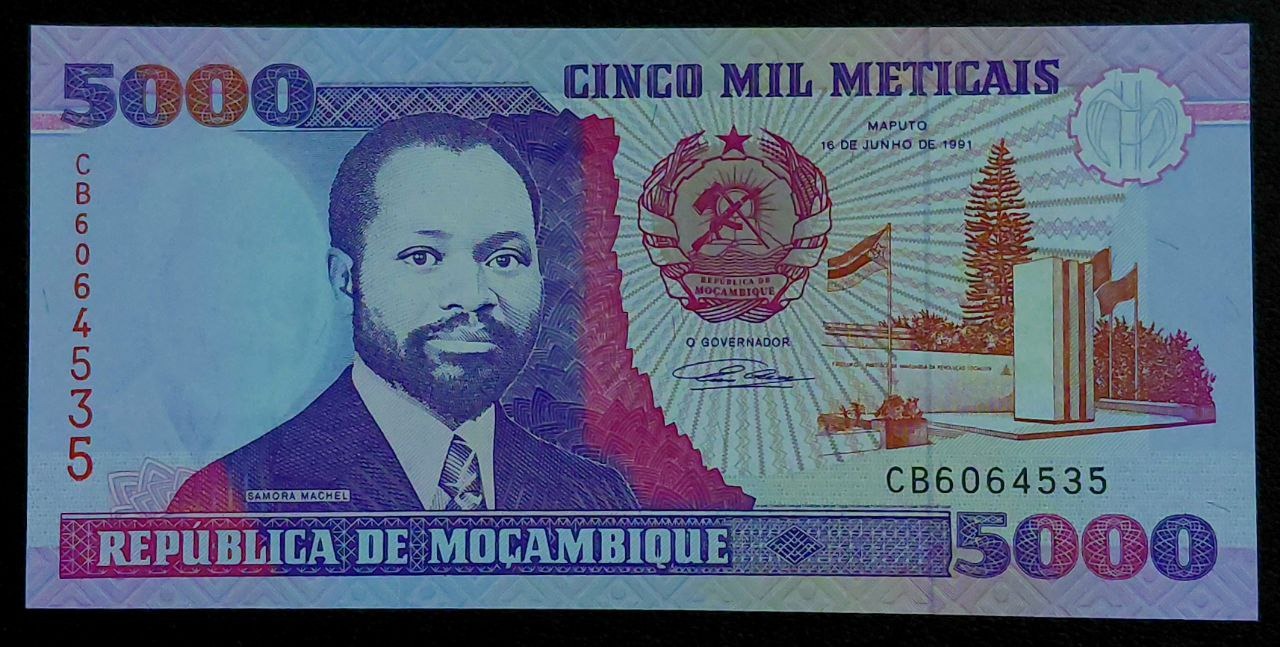 تک 5000 متیکالس موزامبیک