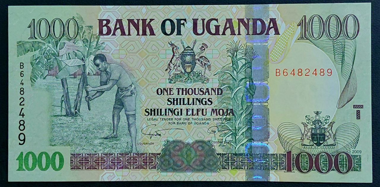 تک 1000 شیلینگ اوگاندا سوپربانکی