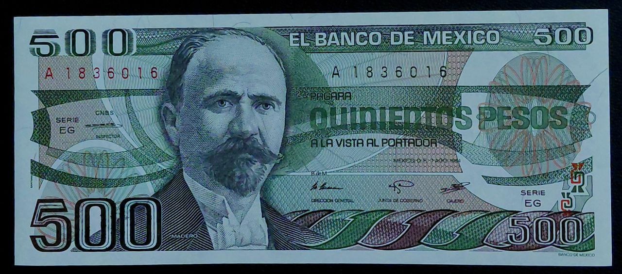 تک 500 پزو مکزیک سوپربانکی