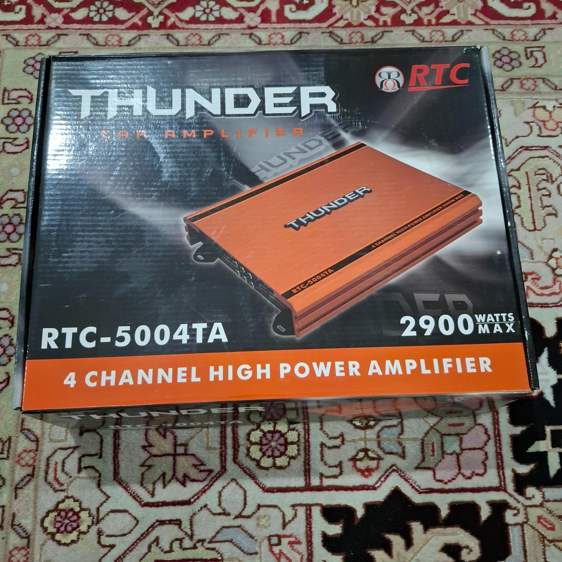 آمپلی فایر 4 کاناله تاندر thunder rtc-5004ta