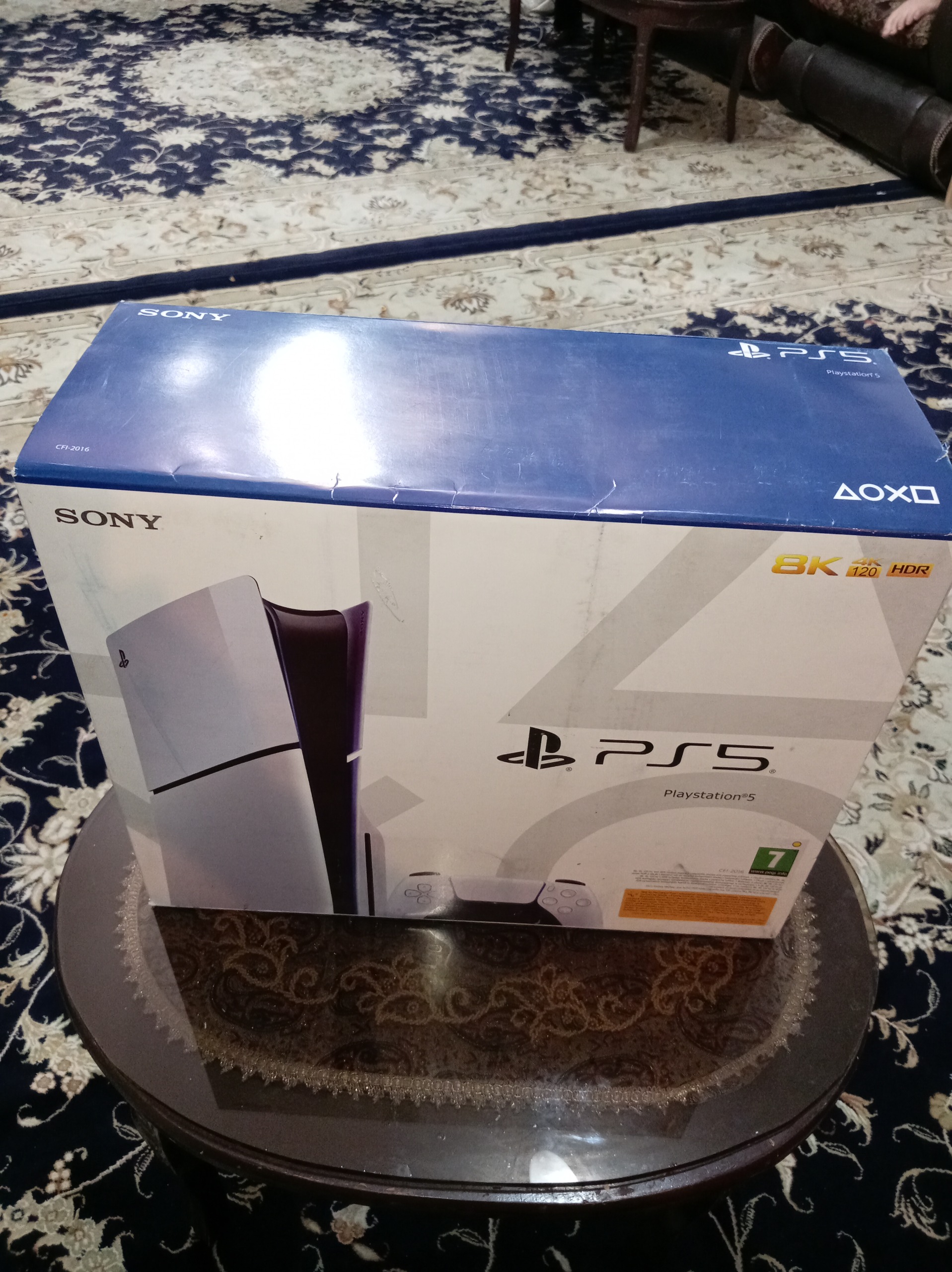جعبه تکی ps5مدل اسلیم