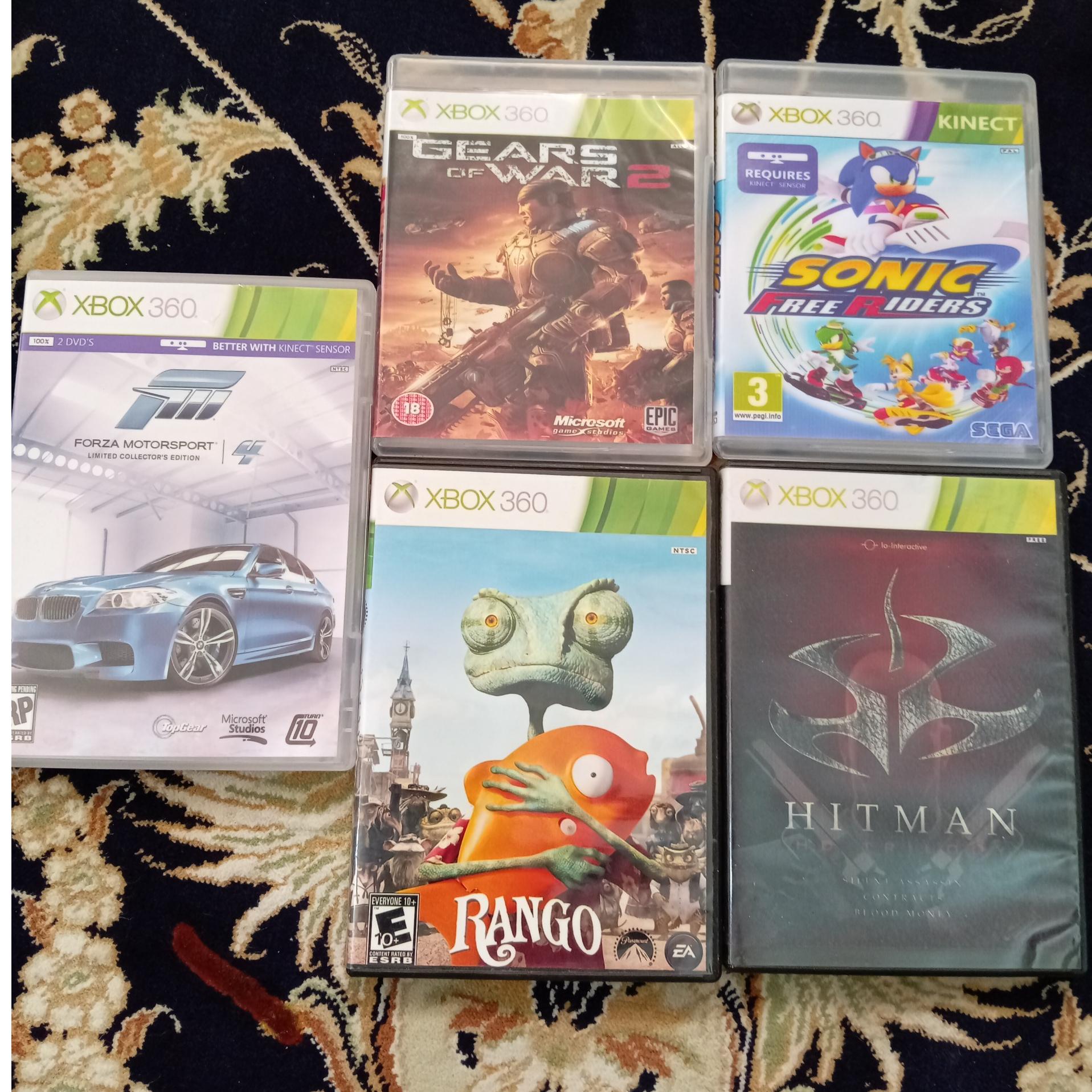 پکیج 5تایی dvd. نو