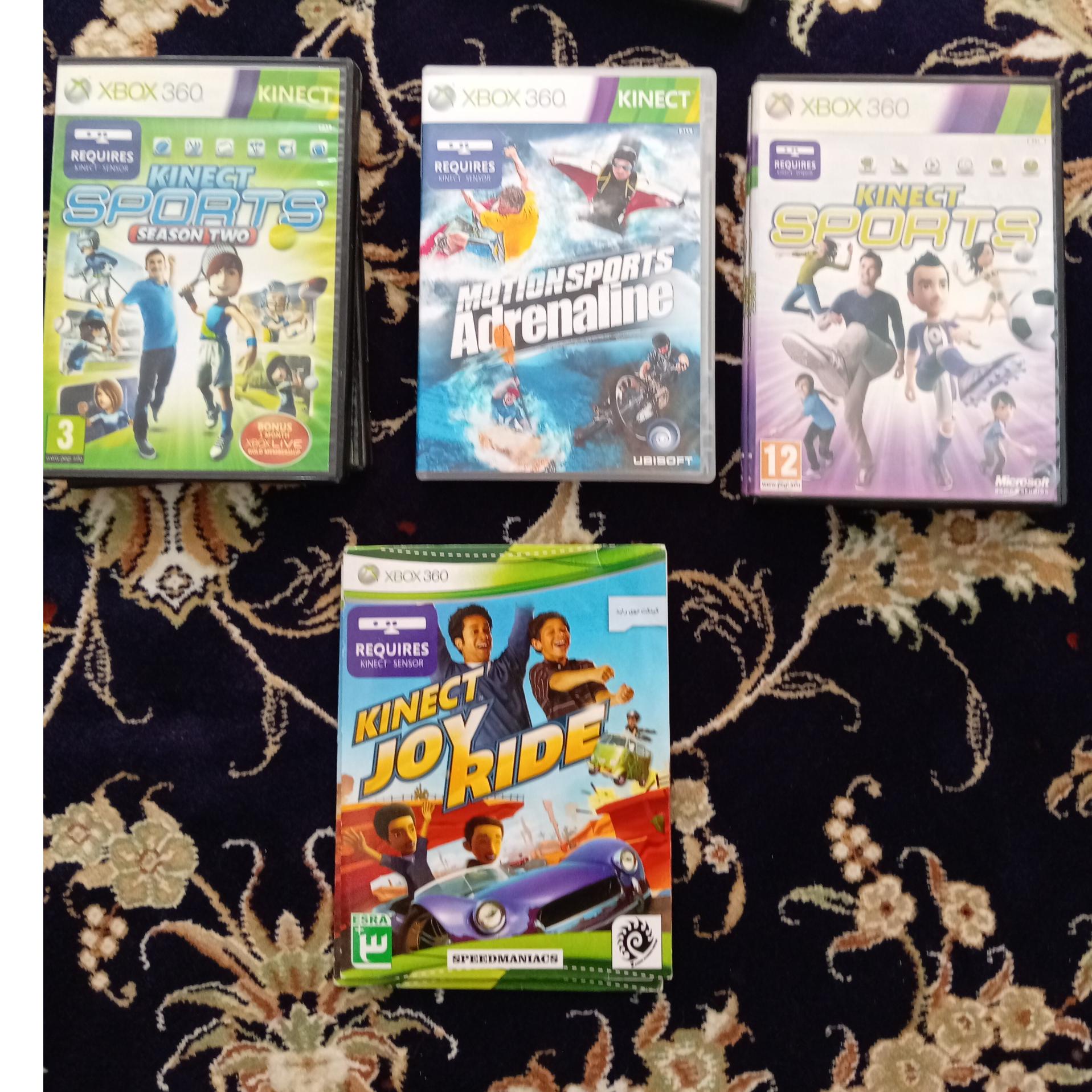 پکیج 4تاییdvd نو. کینکتی