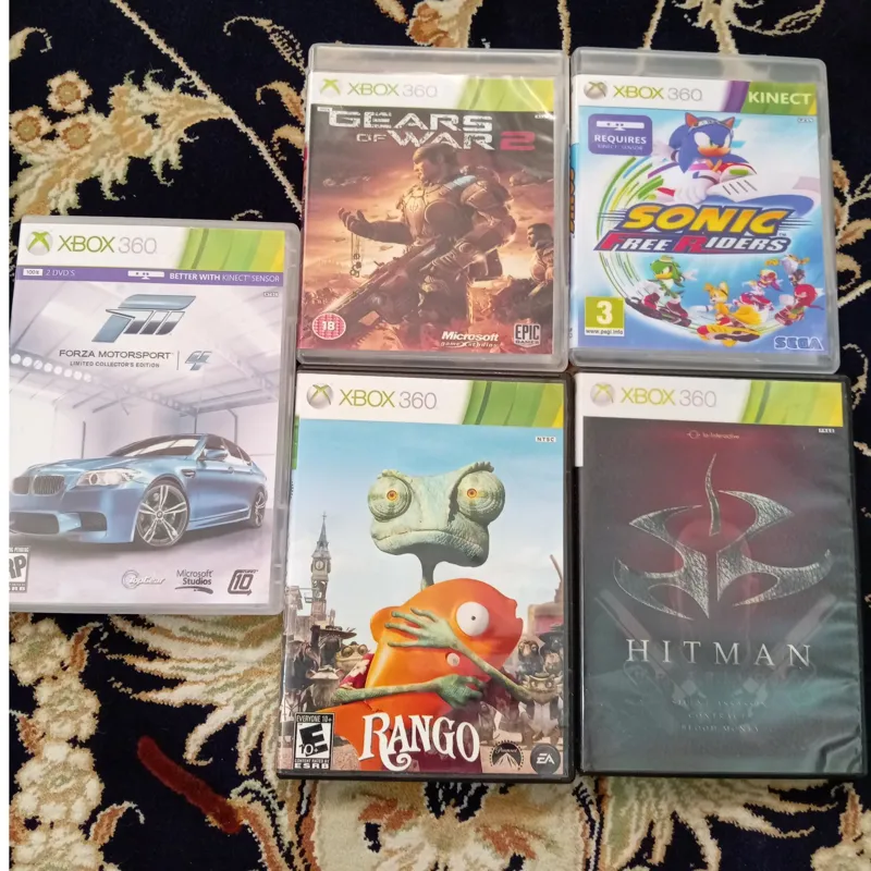 پکیج 6تایی dvd. نو