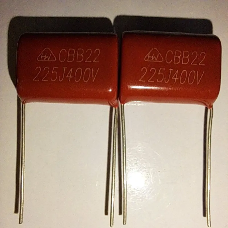 خازن پلی استر 2.2uf 400v 5 درصد