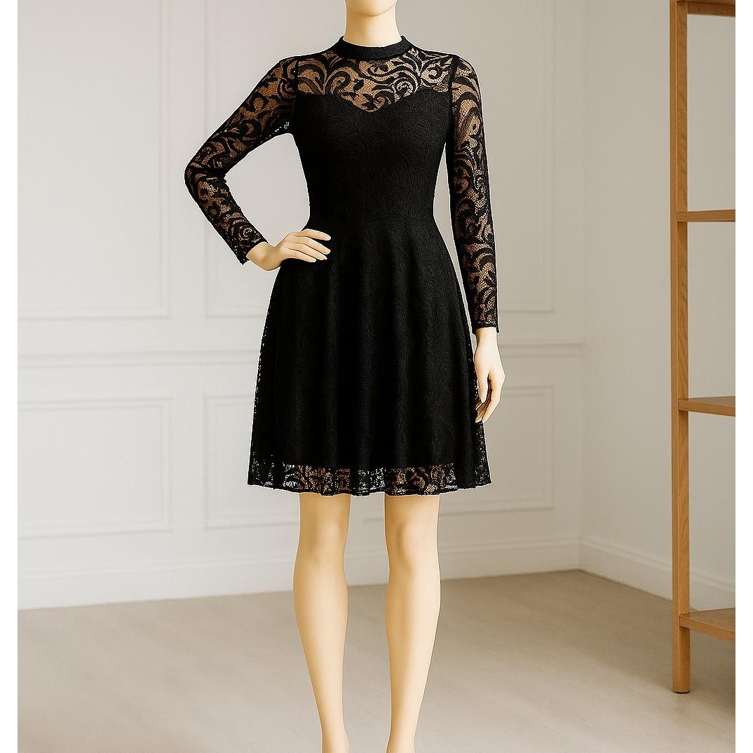 پیراهن مجلسی زنانه مشکی