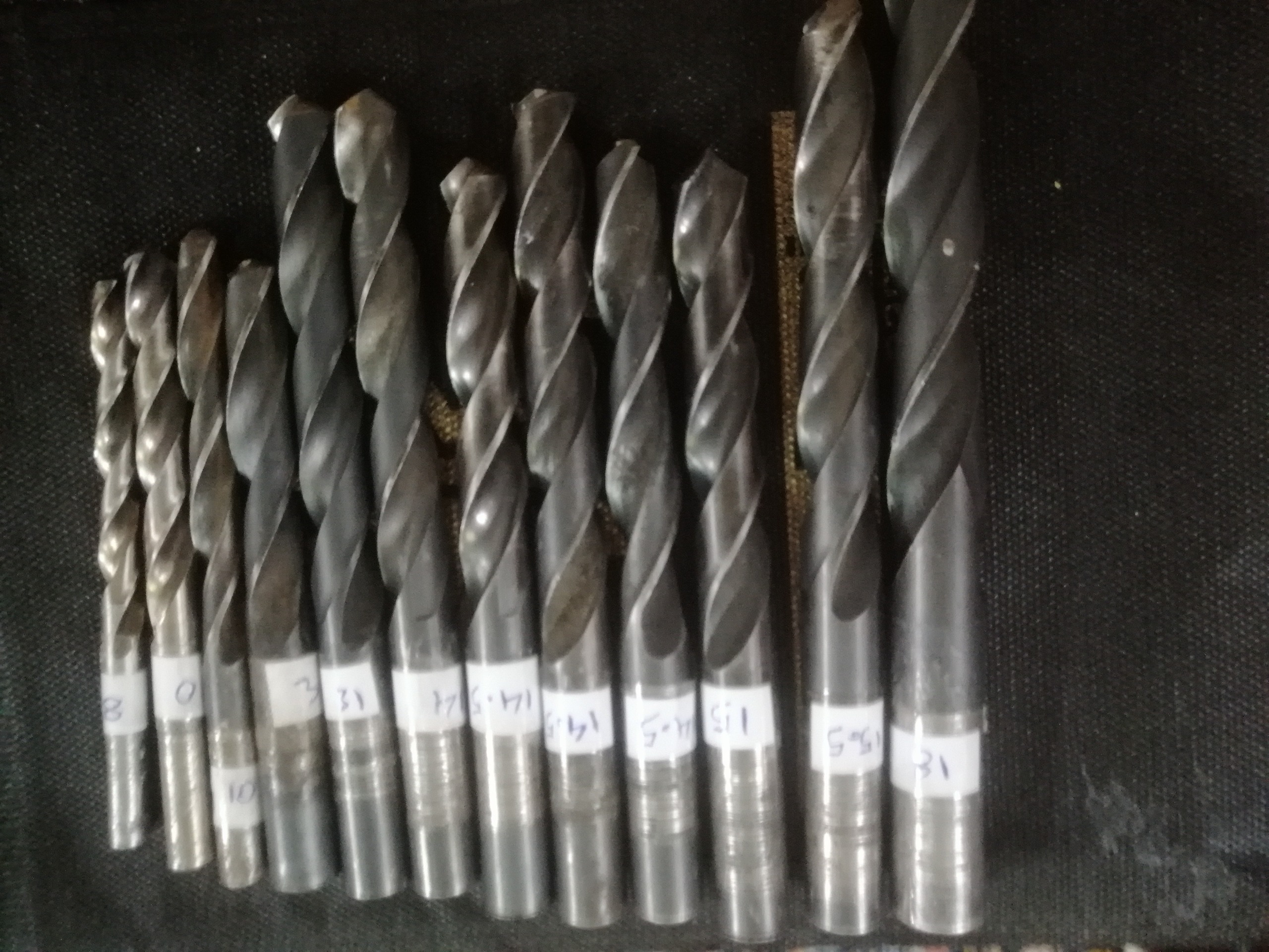 تعداد12عدد مته آلمانی واروپایی سالم جنس عالی