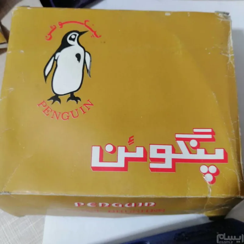 قلم موی پلاستیک سایز 14 x 4مارک پنگوئن