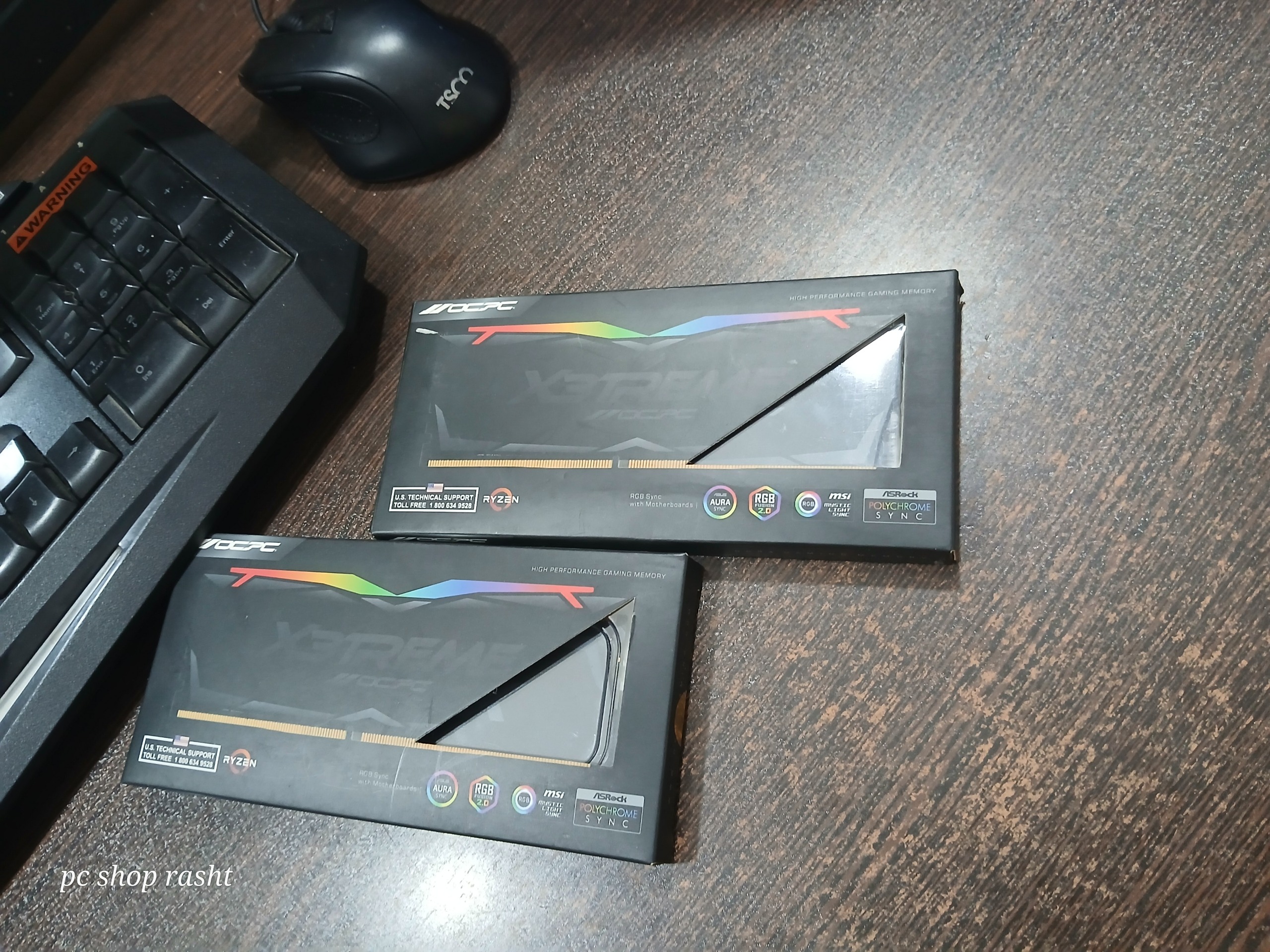 رم ocpc 16gb ddr4 گارانتی اواژنگ