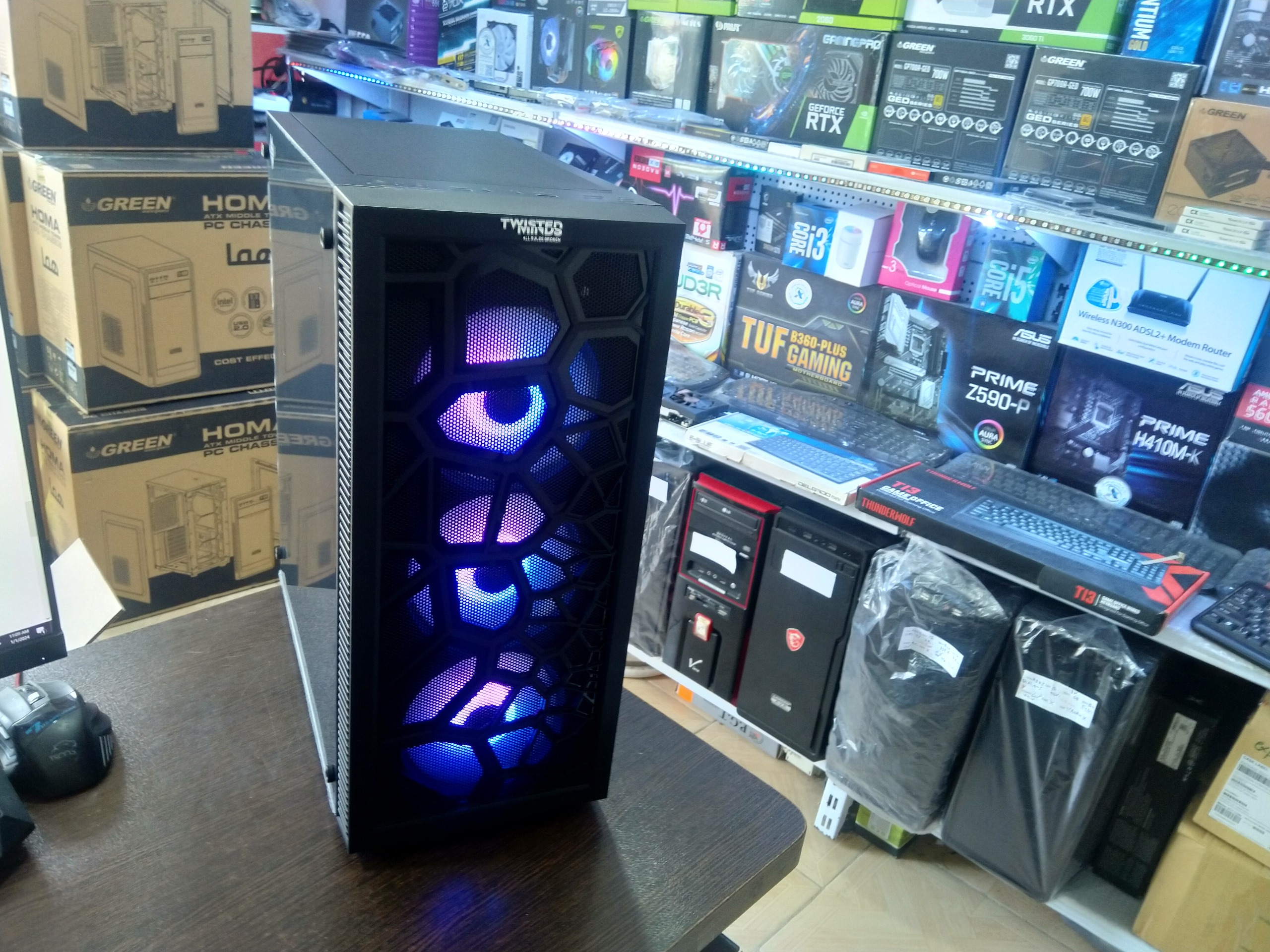 کیس i5 نسل 12 بهمراه Rtx3070 asus