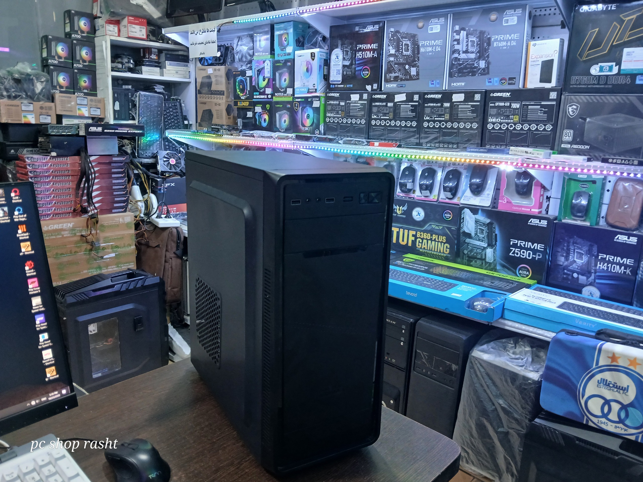 کیس گیمینگ cpu i5 گرافیک 8گیگ