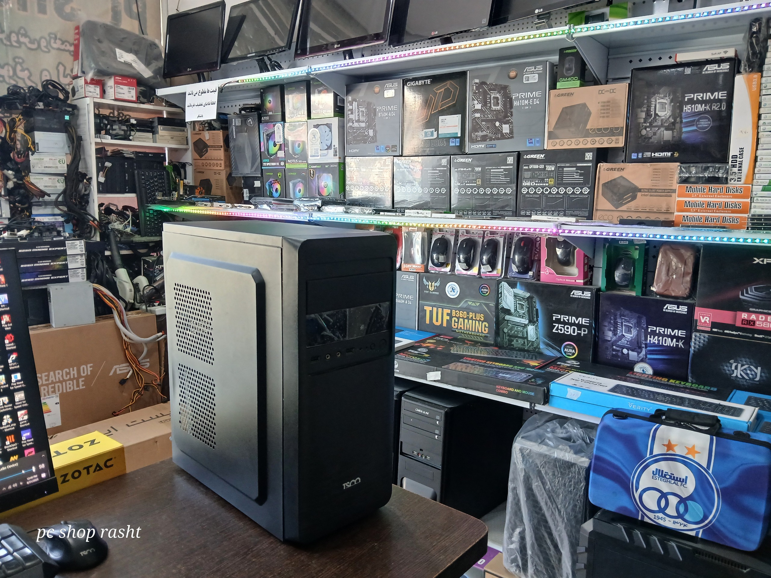 کیس گیمینگ و اهنگ سازی