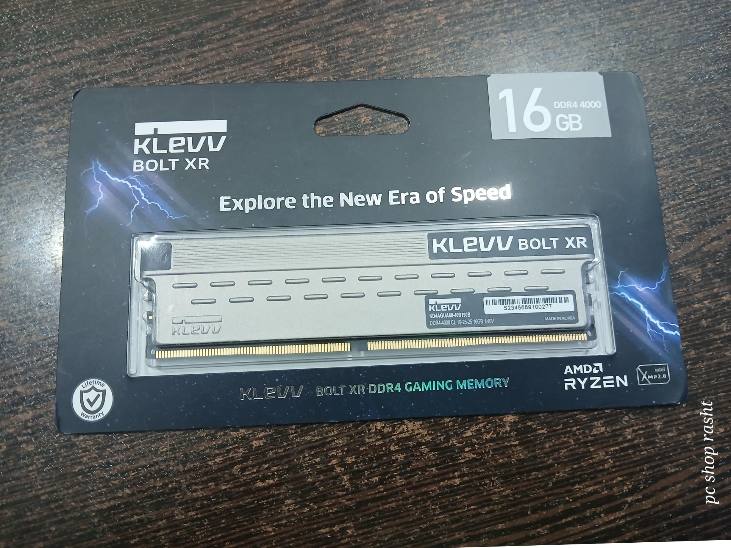 Ram 16g ddr4 4000برند klevv