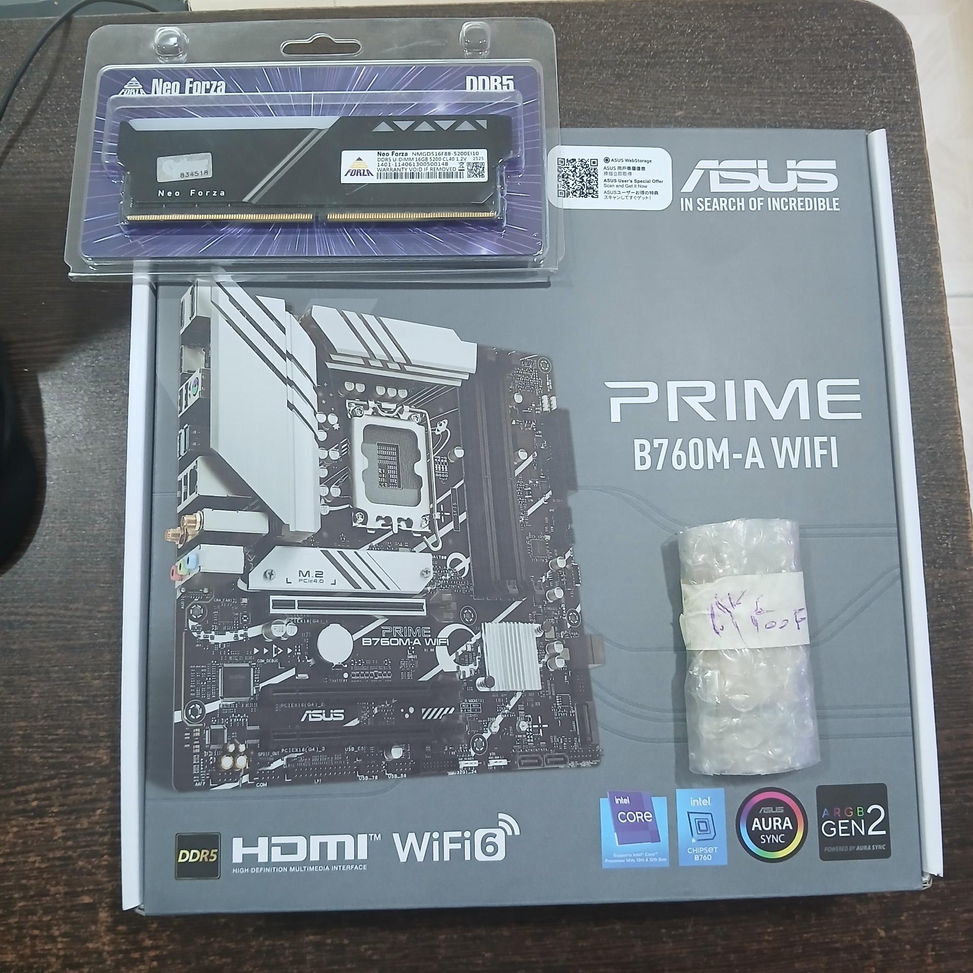 باندل i5 نسل 13 کامل با رم 16 ddr5