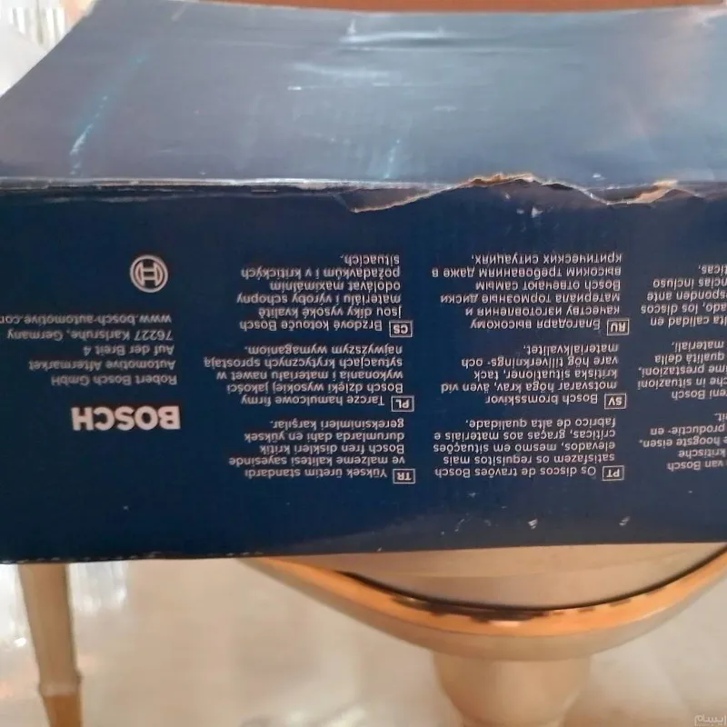 BOCSH دیسک ترمز رنو تالیسمان جلو آکبند