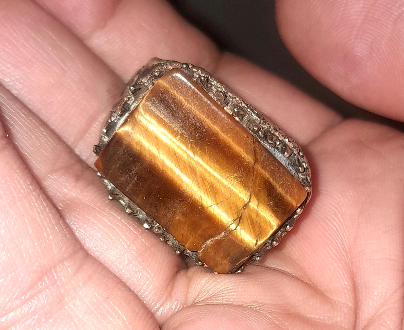 انگشتر چشم ببر غول پیکر کهن صفو