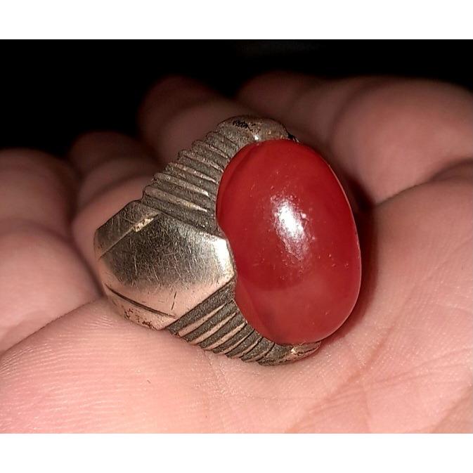 انگشتر نود ساله عقیق یمانی اصل