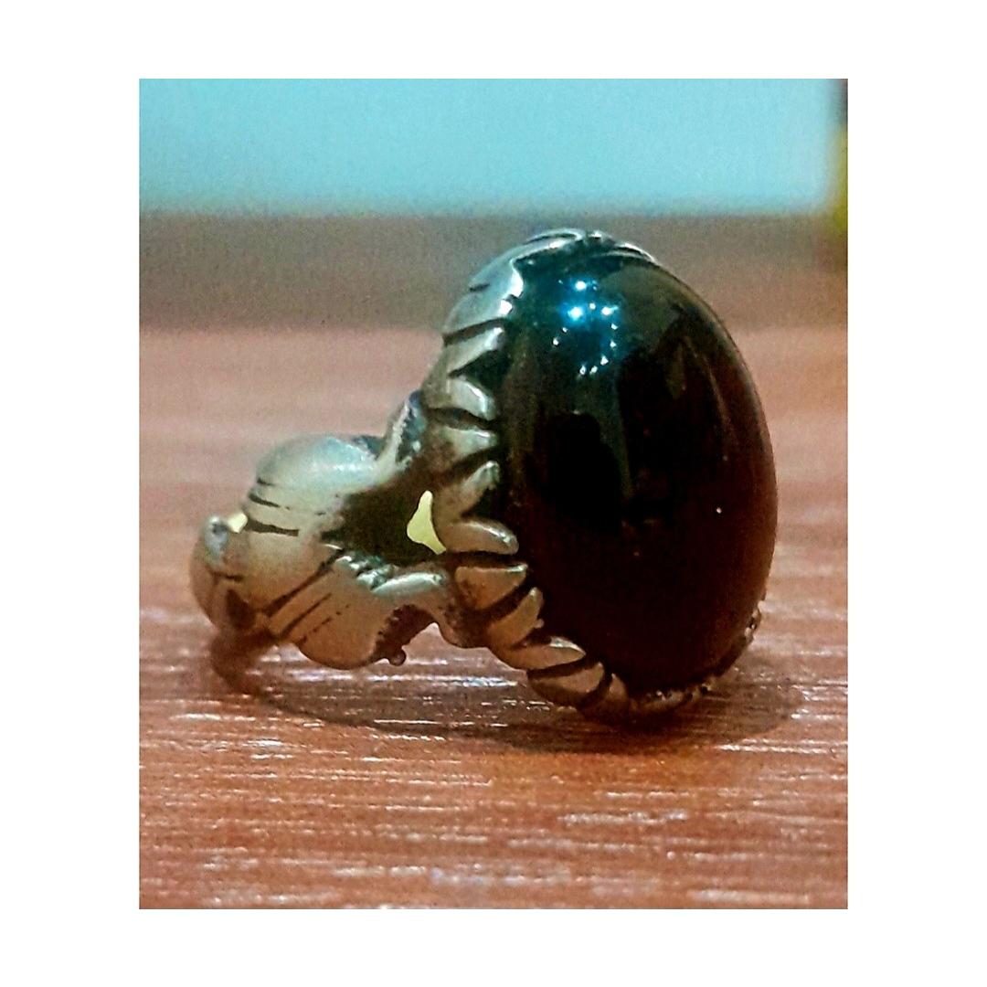 انگشتر حجرالاسود اصل افزایش سایز مردان