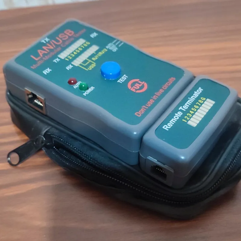 تستر شبکه و کابل usb