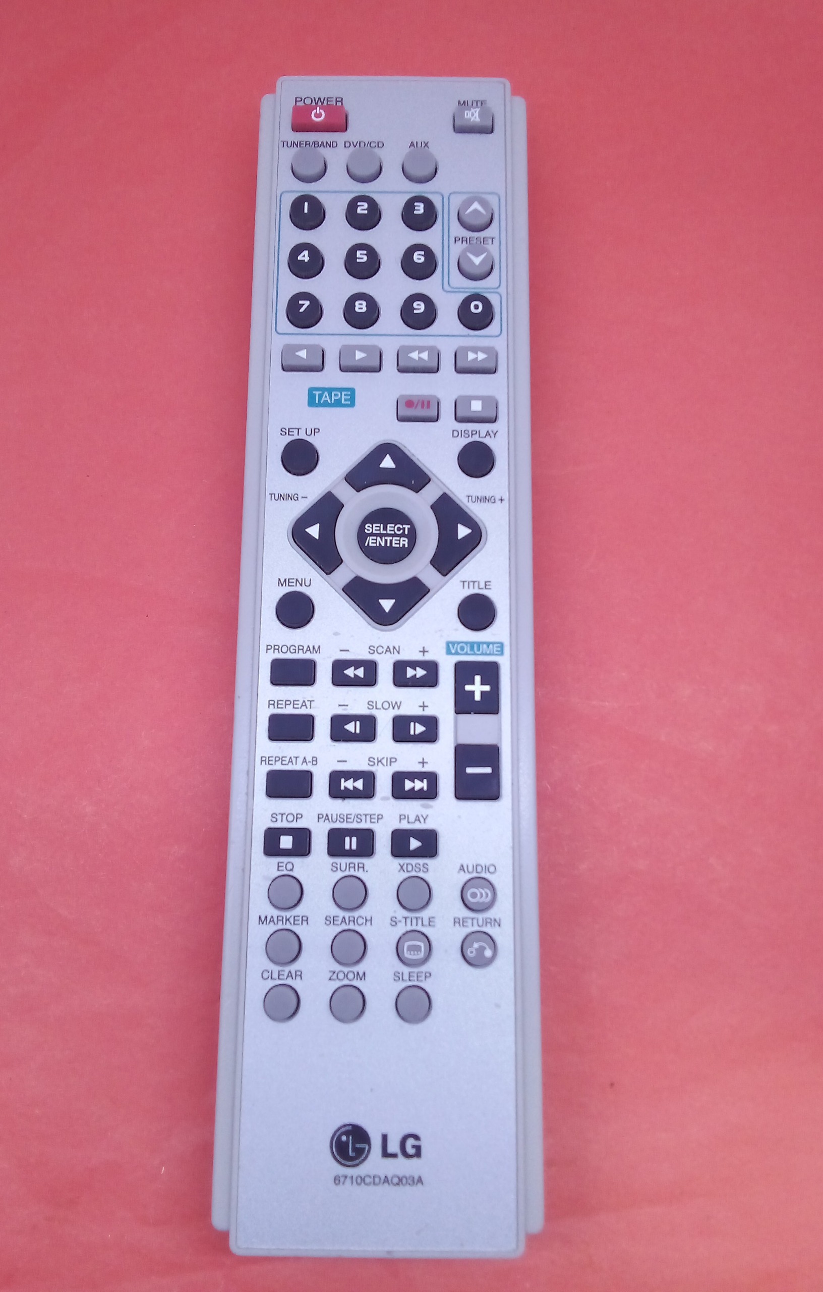 کنترل اصلی ال جی کاست 6710cdac03a