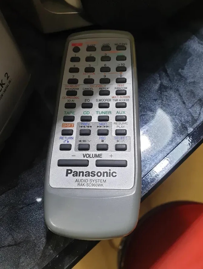 کنترل اصلی پاناسونیک Panasonic sa-ak88