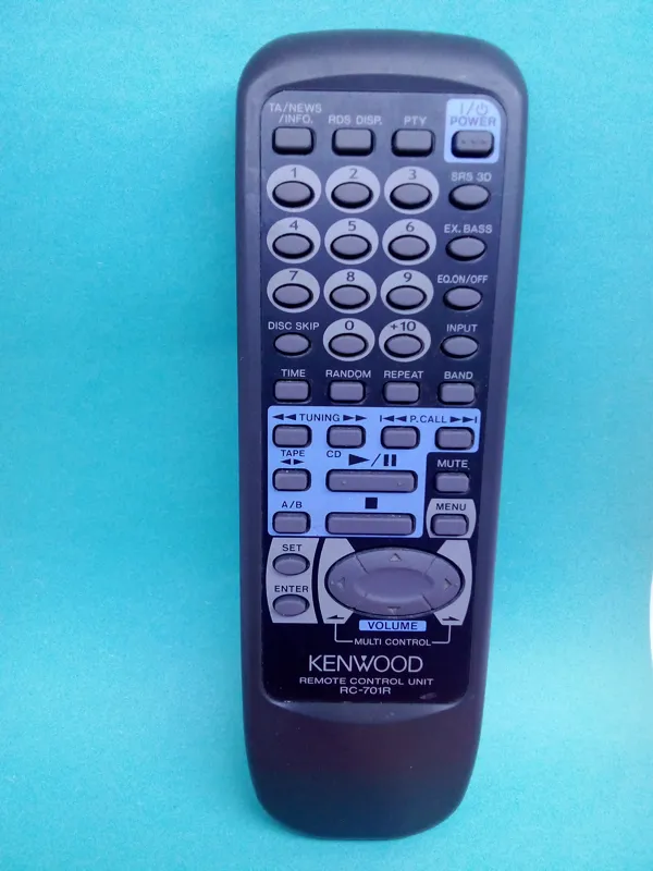 کنترل اصلی Kenwood XD-551 HiFi System Stereo