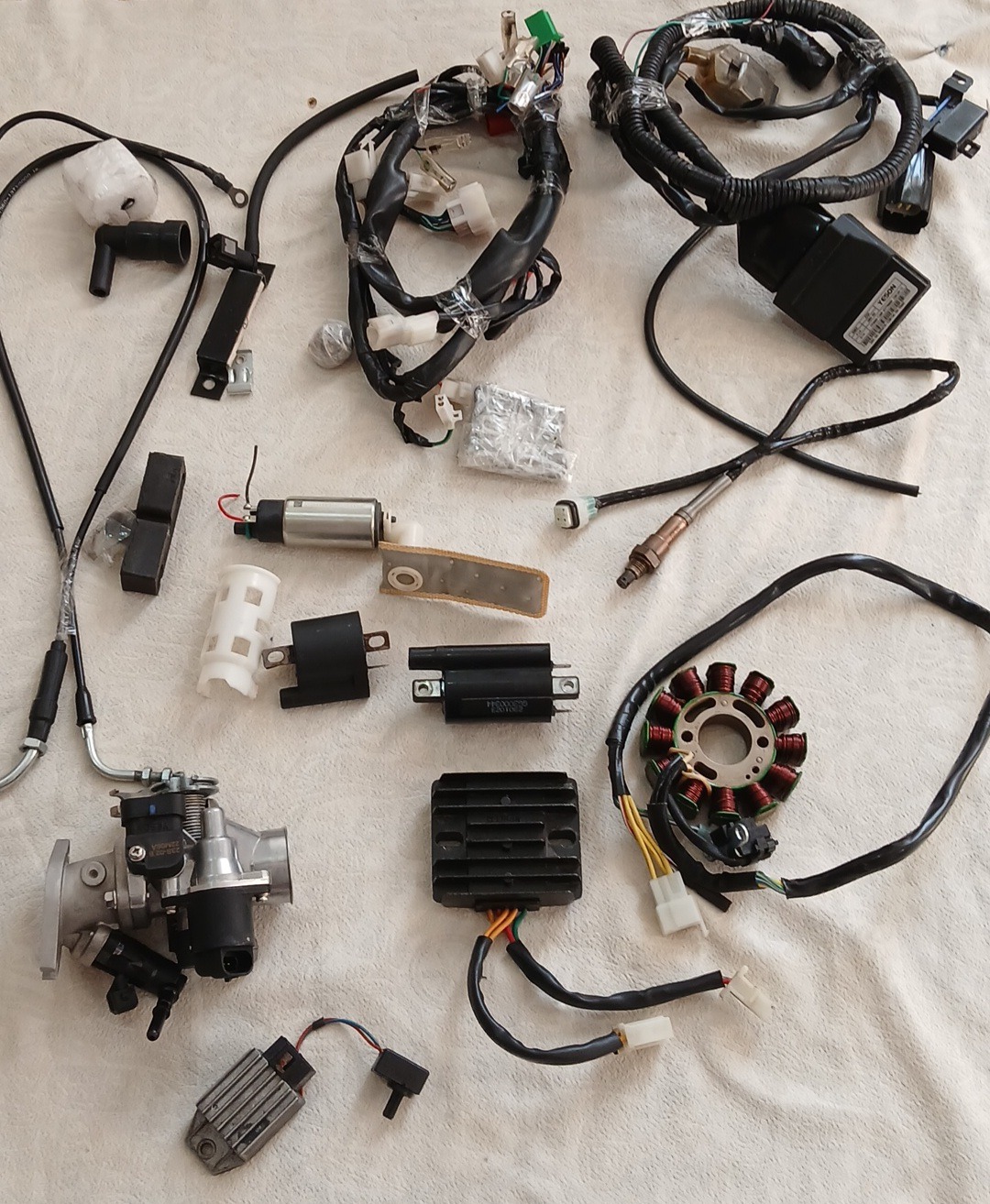 پک کامل لوازم فابریک هندا رهرو125