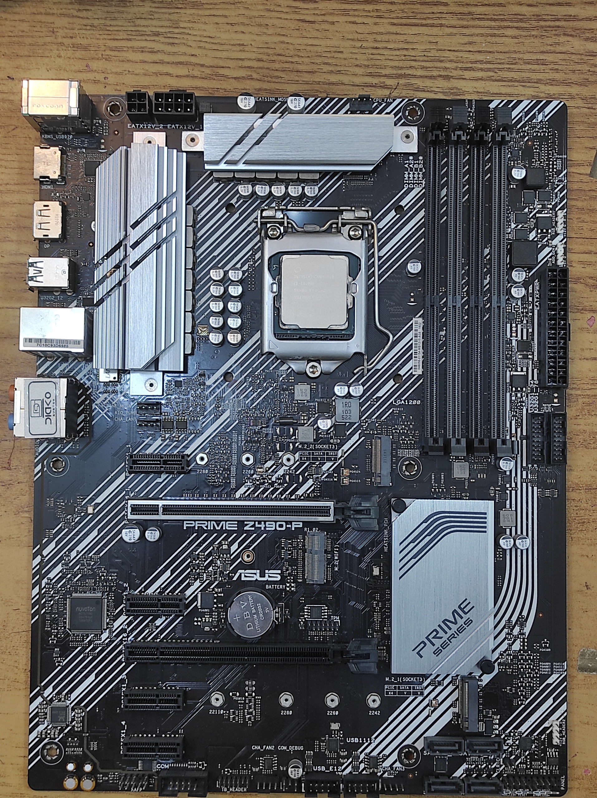 باندل نسل 10 اینتل ، مادربرد Z490