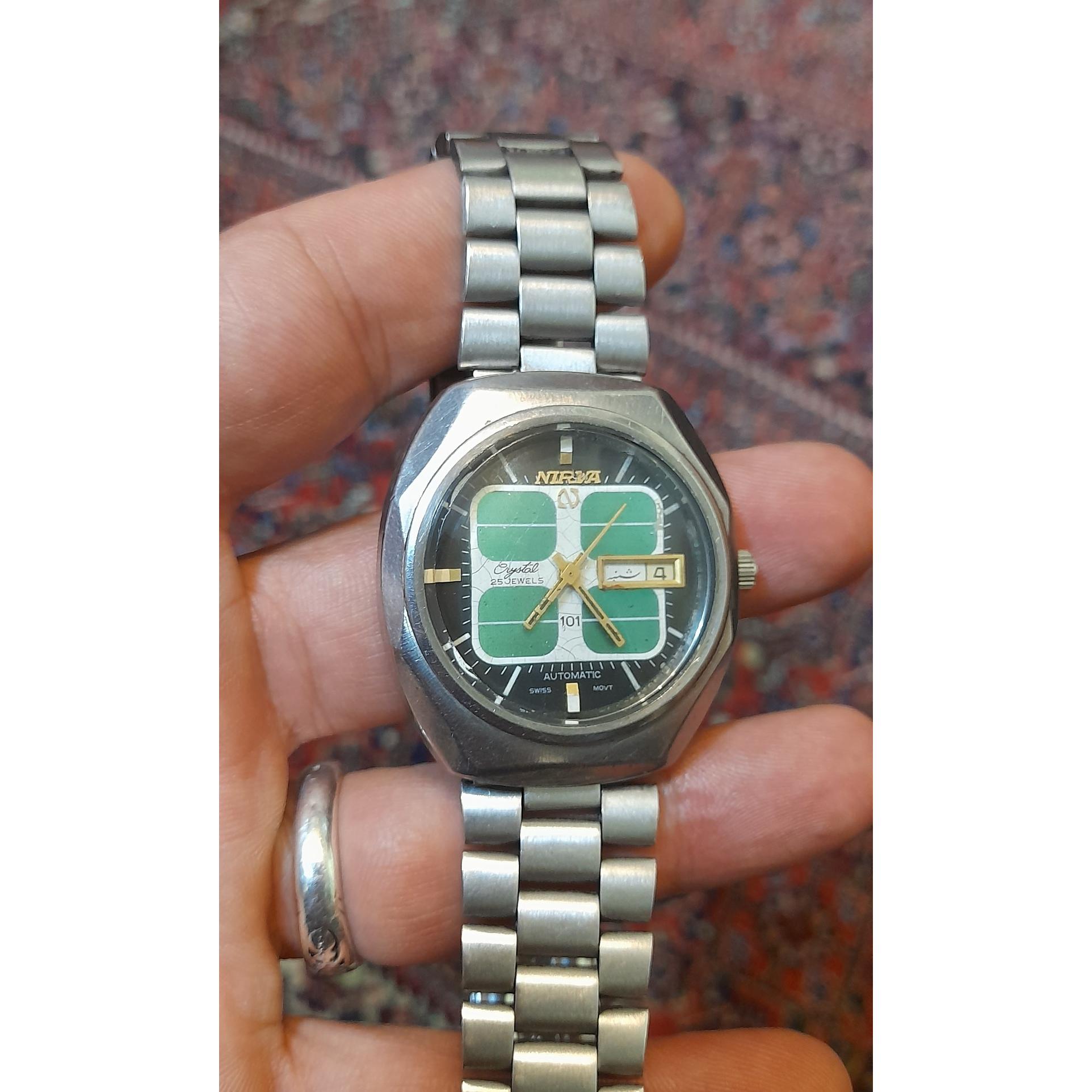ساعت نیروا کوک اتومات سویسی