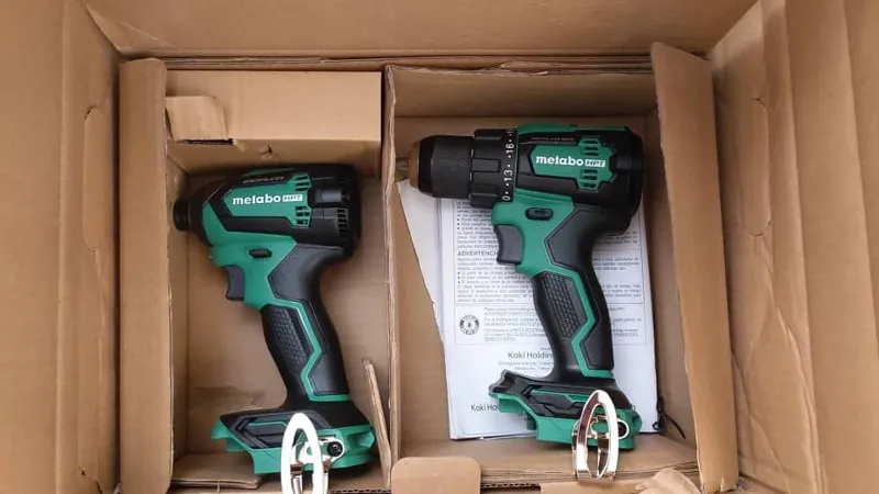 دریل شارژی متابو براشلس