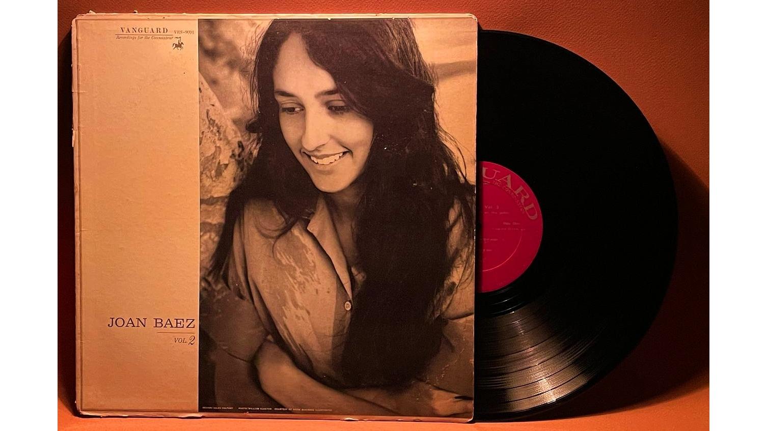 صفحه گرامافون Joan Baez