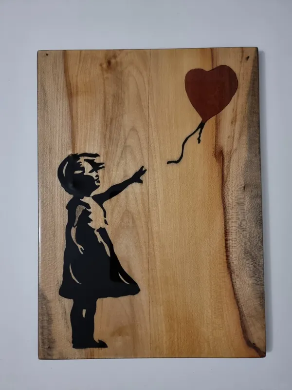 دختر با بادکنک بنکسی