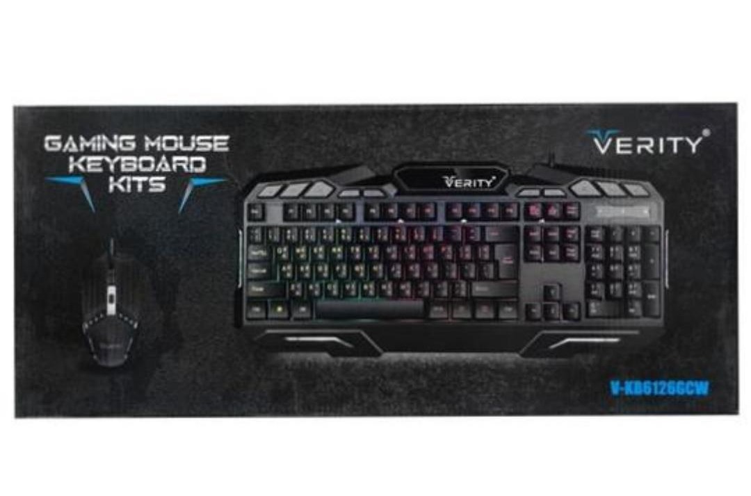 موس و کیبرد گیمینگ verity 6126
