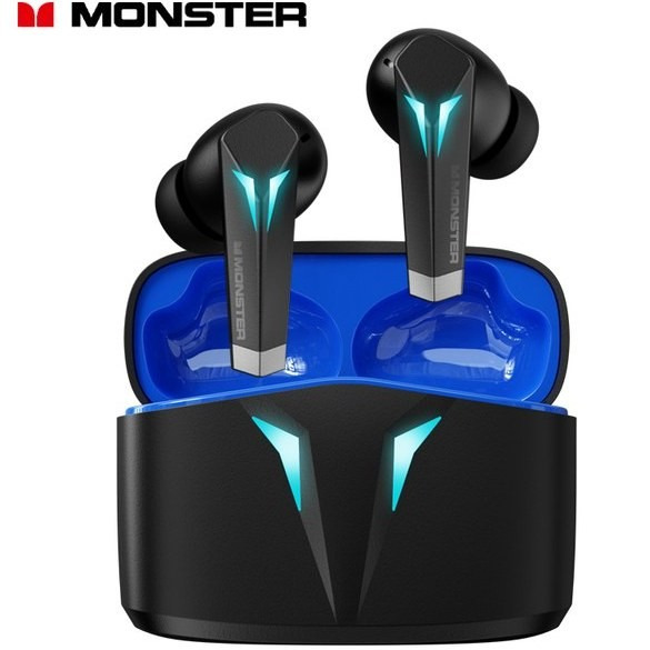 ایرپاد گیمینگ بی سیم مشکی مدل monster XKT06